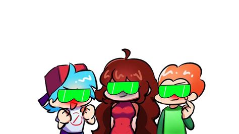 FNF rule 34 | Green glasses meme | Bf x GF and Pico | Meme Friday Night ...