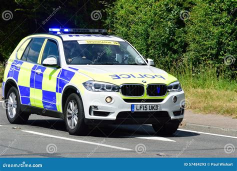 Police Escort BMW Car on Road Editorial Stock Photo - Image of vehicle, english: 57484293