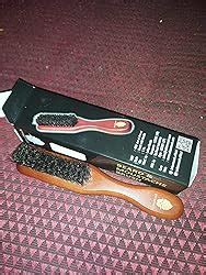 UrbanMooch Premium 100% Boar Bristle Beard Brush With Grass Tree Wooden ...