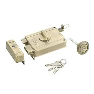 IPSA Steel NL05 High Security Main Door Lock with Computer Dimple Key ...
