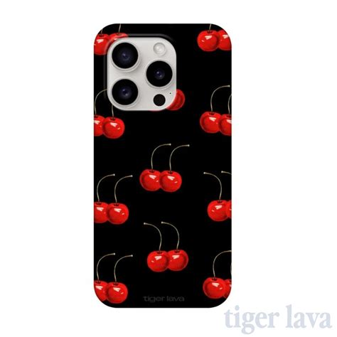 Cherry Phone Case, Cherry Collage Phone Case, Cute and Trendy Cover ...
