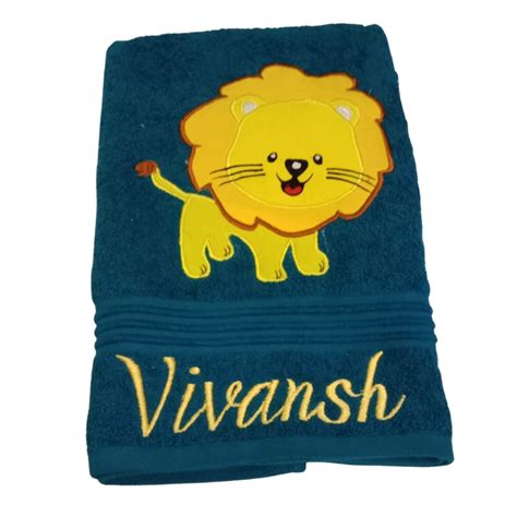 Personalized Towel for Kids – Pebel