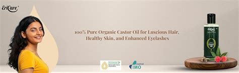 Buy EriCare Organic Cold-Pressed Castor Oil (200ml) – 100% Pure, Hexane ...
