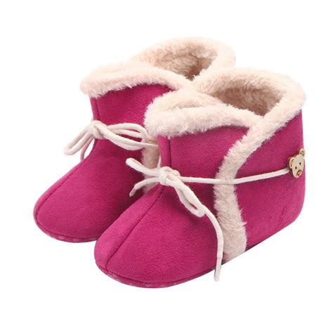 Chiantera Baby Girl's Chiantera Boots Non Slip Shoes First Walker Warm ...