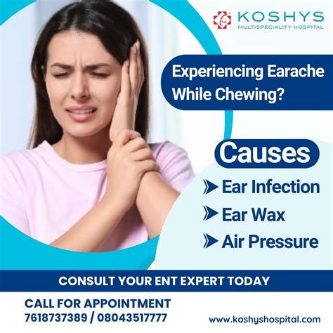 Earache While Chewing