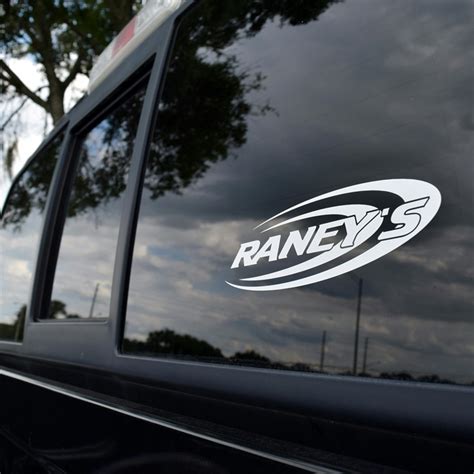 Raneys Logo 8" Vinyl Decal - Raney's Truck Parts