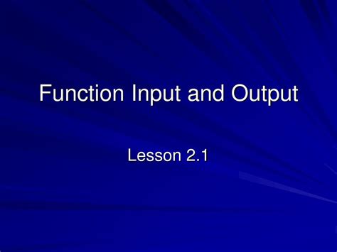 Image result for Input Output Function
