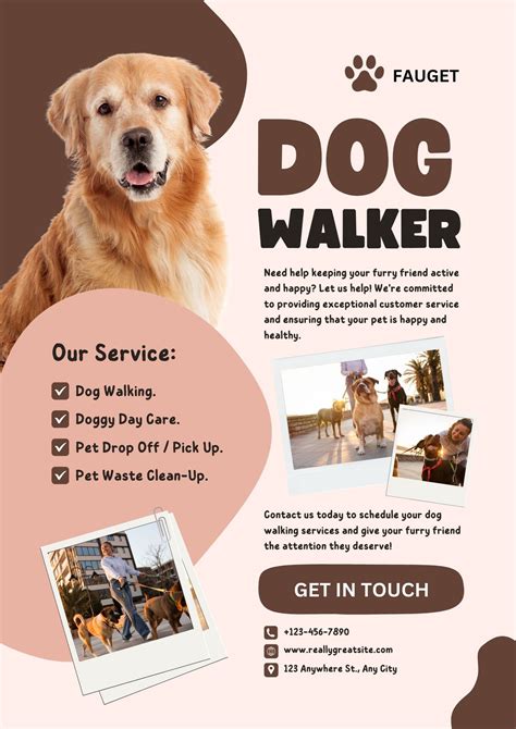 Dog Walker Pet Id Tags at Bridget Mireles blog