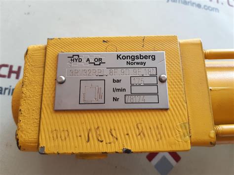 Hydranor kongsberg 3rv32rpl.8f.9d.9e.18n hydraulic valve – Aeliya Marine