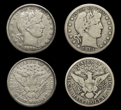 Barber Silver Half Dollars – Coin Profile – KMS Coin