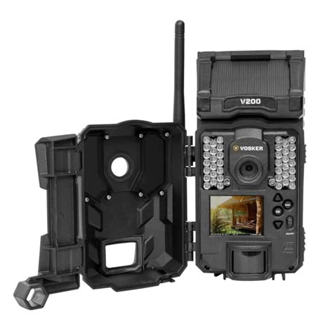VOSKER Vosker mobile solar Outdoor 1-Camera Battery-operated GarageSd ...