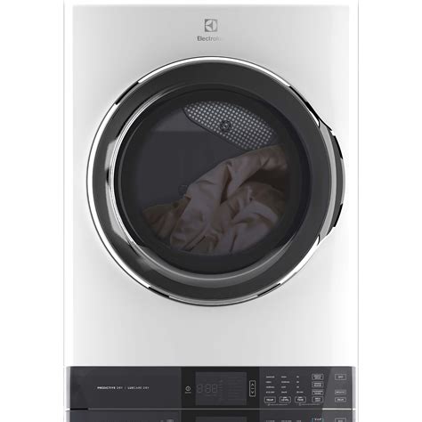 Electrolux 27 in. 4.5 cu. ft. Gas Front Load Laundry Center with LuxCare Dry, Optic Whites Cycle ... - P Cycle Sensor
