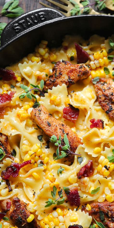 Cheesy bacon chicken pasta with delectable recipe – Artofit