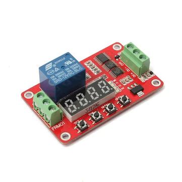 3pcs frm01 12v 1 channel multifunction relay module loop delay timer ...