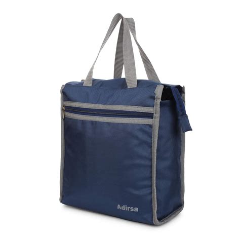 ADIRSA SB6001 Navy Blue Shopping Bag/Grocery Bag/Vegetable Bag/Lunch ...