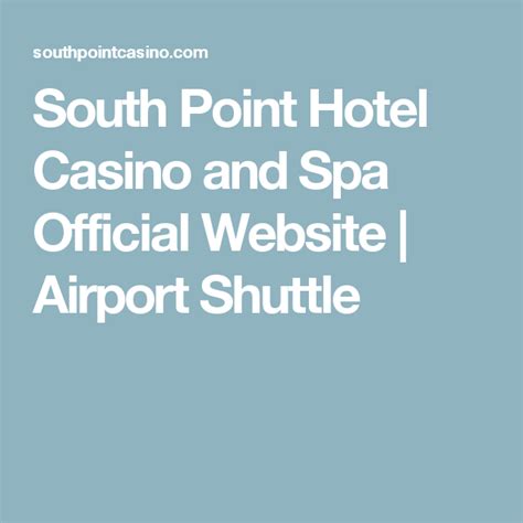 WNFR Free Shuttle from South Point Hotel & Casino