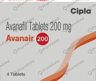 Buy Avanair 200 MG Tablet (4) Online at Flat 15% OFF | PharmEasy