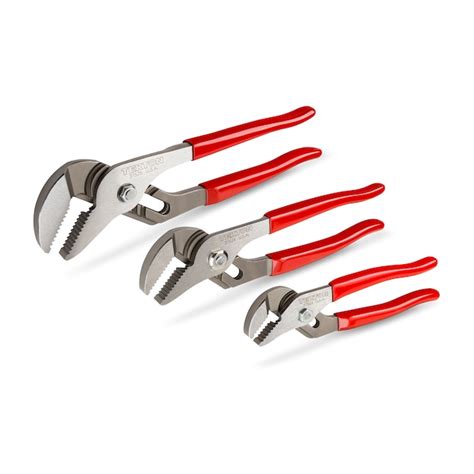 TEKTON Tongue and Groove Plier Set (3-Pack) 90394 at Lowes.com