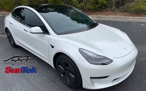 Proper Tesla Window Tint and Paint Protection Film Installation