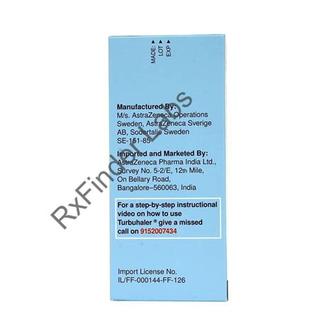 Symbicort 320mcg/9mcg Turbuhaler | Buy Online at Best Price | RxFinder