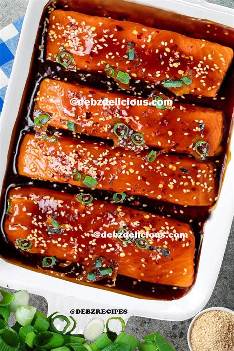 Easy Oven Baked Teriyaki Salmon Recipe, Baked Salmon Teriyaki