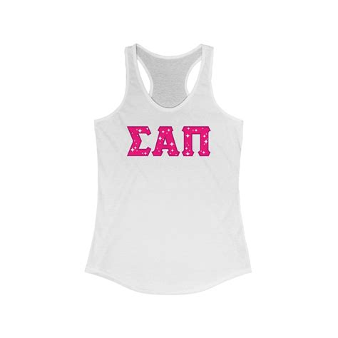 SIGMA ALPHA PI Racerback Tank - Pink Logo – NSLS Shop