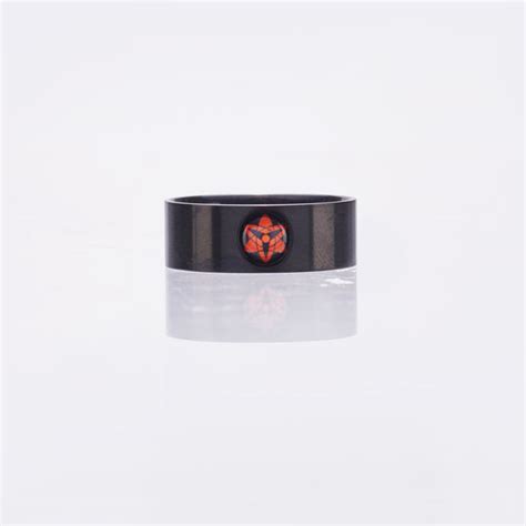 Stainless Sasuke Ring black – KiayaxAnime