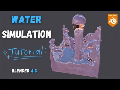 Blender 2.9 Fluid Simulation Tutorial 的图像结果