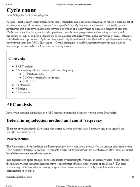 Image result for Cycle Count