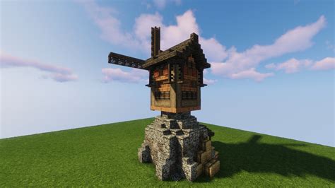 Medieval Windmill Minecraft Map