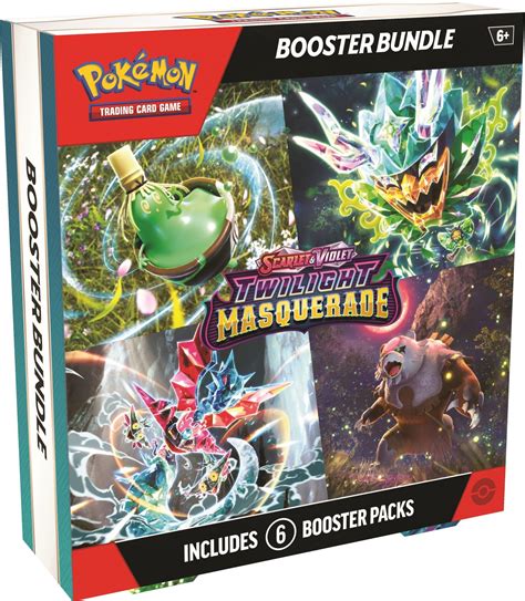 Pokemon TCG: Scarlet and Violet Twilight Masquerade Booster Bundle ...