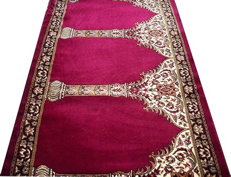 Buy RUBI RUGS Washable Janamaz Prayer Carpet Rolls for Mosque(Masjid ...