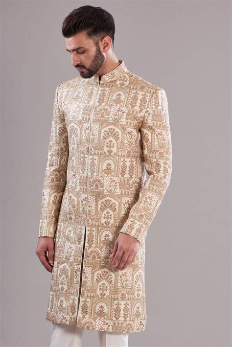 Royal ivory sherwani – kasbahmen
