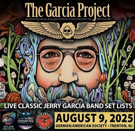 JDLive Presents The Garcia Project Aug 9 2025 at German-American ...