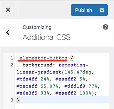 Using CSS in WP Elementor 的图像结果