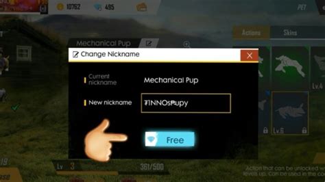 Garena Free Fire: How To Create Stylish Pet Names On Android Devices