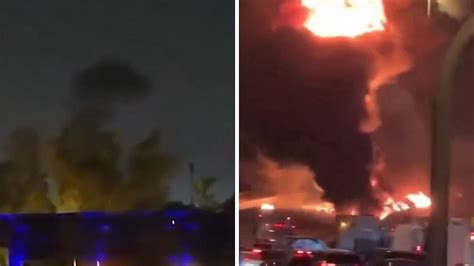 Iranian Drones Attack US Embassy In Saudi Arabia's Riyadh; Video Shows ...