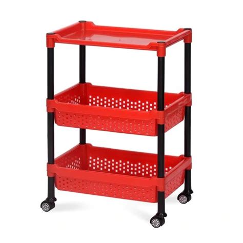 Nilkamal Trolley 15 Plastic Kitchen Trolley sale online