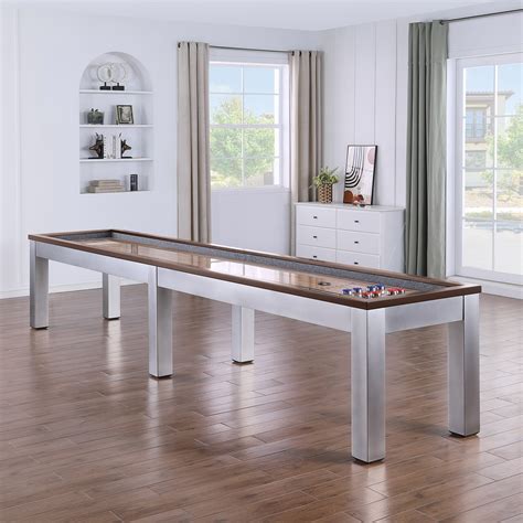 Table Top Shuffleboard Layout Shuffleboard Table : Shuffleboard Tables