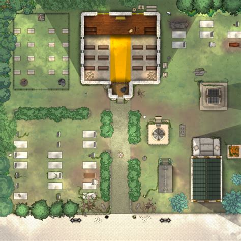 Graveyard Map | Cthulhu Architect