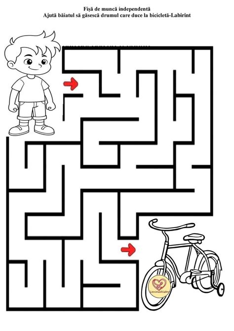 Mazes coloring page – Artofit