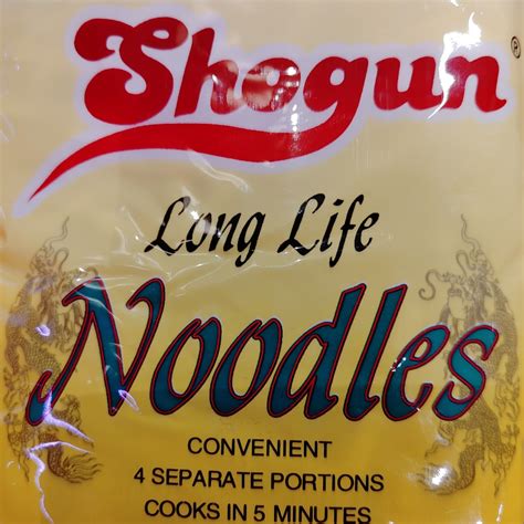 Long life noodles from Shogun - Vegan Product Reviews & Ratings | abillion