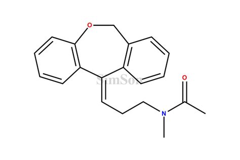 (E)-N-Acetyl-N-desmethyl Doxepin | CAS No- 250331-54-5 | Simson Pharma ...