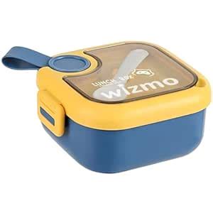Buy wizmo Plastic Kids Lunch Box Fruit Box Snack Box Snacks Airtight ...