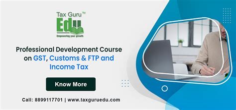 Join Live Online Courses on GST, Customs & FTP & Income Tax