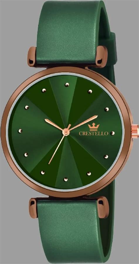 Crestello Women Brass Dial & Straps Analogue Multi Function Watch Price ...