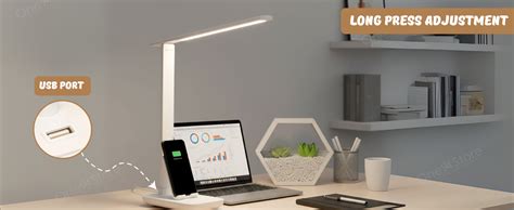 Buy One94Store Rechargeable LED Desk Lamp – Foldable Study Lamp with ...