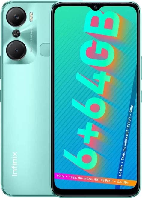 Infinix Hot 12 Pro 64 GB Storage Lightsaber Green (6 GB RAM) Online ...