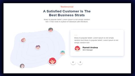 Image result for CSS/JS Scrolling Testimonials