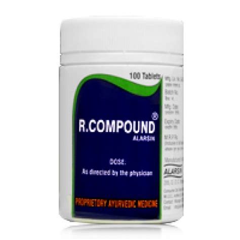 R. Compound 100 Tablets Alarsin